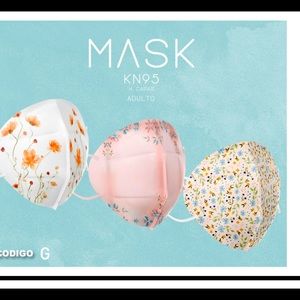 3 Face Masks KN95 Layered Protection Unique Design